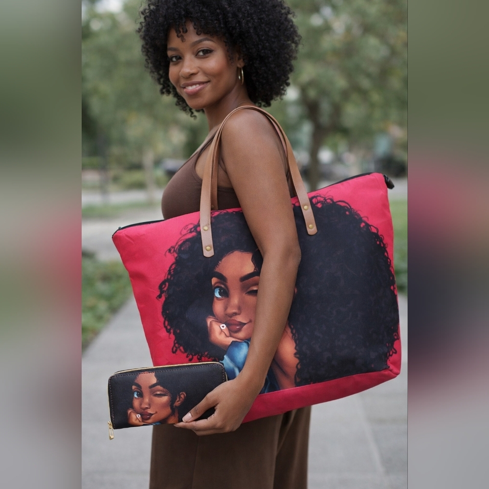 Tote & Wallet Set